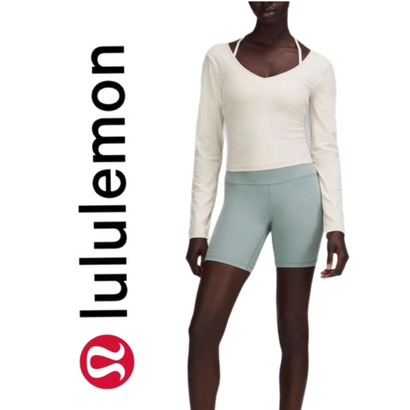 lululemon athletica Tops - NWT lululemon Align™ Long Sleeve Shirt White Opal size 6